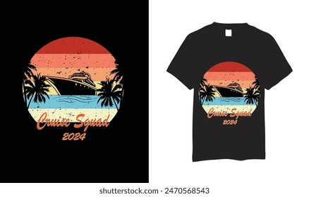 Wearing the Cruise Squad 2024 beast on your t shirt is more than just a fashion statement, it's a declaration of your love for the season's splendor