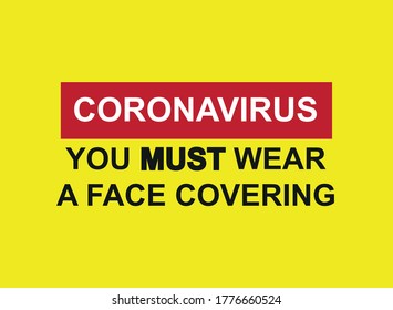 Wearing a face covering will become mandatory in shops and supermarkets in England from 24 July