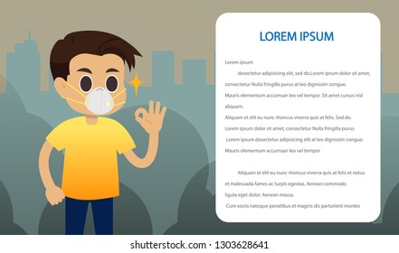 Wearing a mask 02