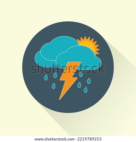 weather alert , can be used for icons