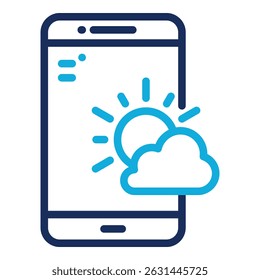 Weather App Icon Element For Design