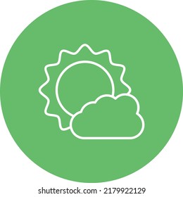 Weather App vector icon. Can be used for printing, mobile and web applications.