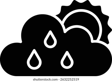 Weather App vector icon. Can be used for printing, mobile and web applications.