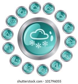 Weather button set