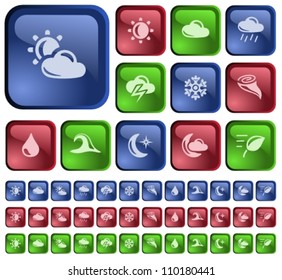 Weather button set