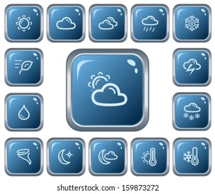 Weather button set