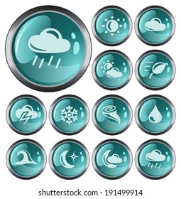 Weather button set