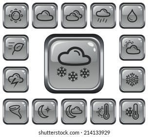 Weather button set