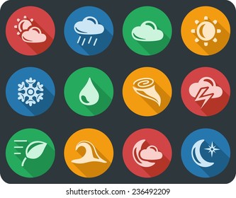 Weather button set