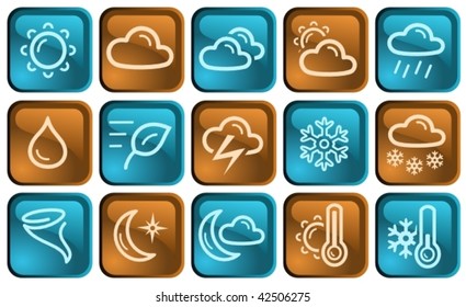 Weather buttons