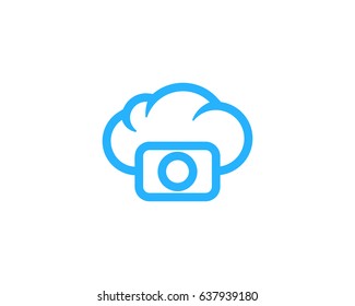 Weather Camera  Season Icon Logo Design Element