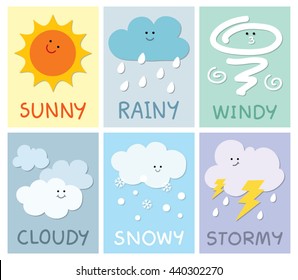 Windy Weather Cartoon 库存矢量图 图片和艺术矢量图 Shutterstock
