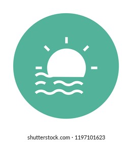 weather Circle Color Glyphs
