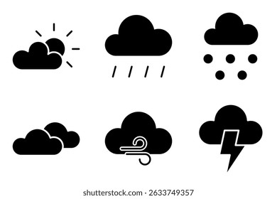 Weather and Climate icon set