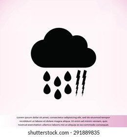 weather ,cloud icon