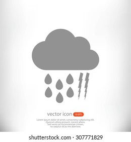 weather ,cloud icon