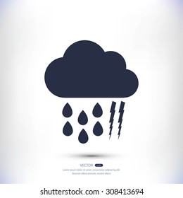 weather ,cloud icon
