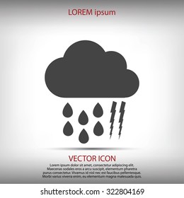 weather ,cloud icon