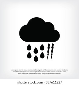 weather ,cloud icon