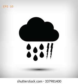 weather ,cloud icon