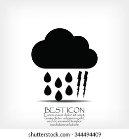 weather ,cloud icon