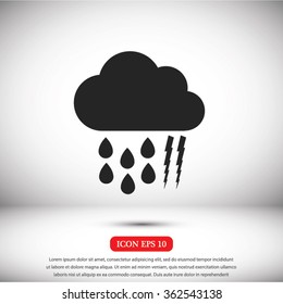weather ,cloud icon