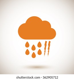 weather, cloud icon
