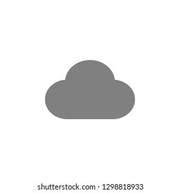 Weather and cloud icon. Element of user interface icon for mobile concept and web apps. Detailed Weather and cloud icon can be used for web and mobile