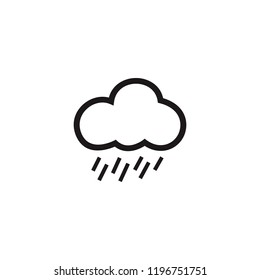 Weather and cloud icon vector