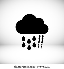 weather, cloud icon, vector best flat icon, EPS