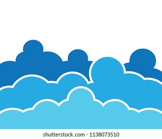 Weather cloud illustration