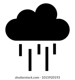 weather cloud rainy icon