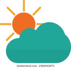 weather cloud sky nature icon