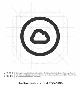 Weather clouds icon