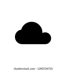 Weather Cloudy and Rain Icons Vector Design Template