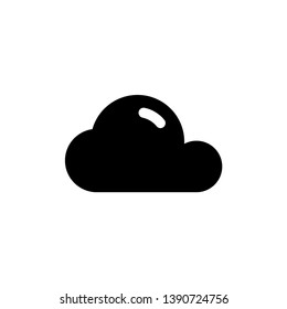 Weather Cloudy and Rain Icons Vector Design Template