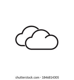 weather cloudy vector icon,  nature icon