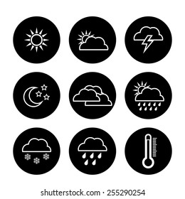 weather concept design, vector illustration.