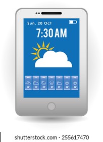 weather concept design, vector illustration.