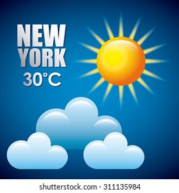 weather concept design, vector illustration eps10 graphic 