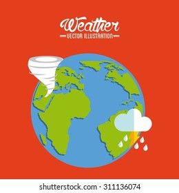 weather concept design, vector illustration eps10 graphic 