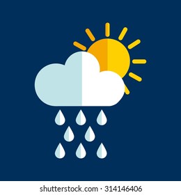 weather concept design, vector illustration eps10 graphic 