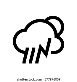 Weather condition mini line, icon, background and graphic. The icon is black and white, linear  flat, vector, pixel perfect, minimal, suitable for web and print. 