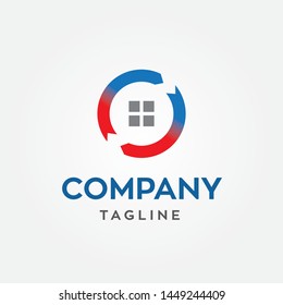 Weather control, Cooling and heat system logo