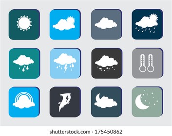 weather design over gray background vector illustration 