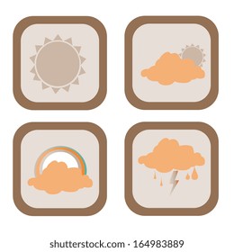 weather design over white background vector illustration 