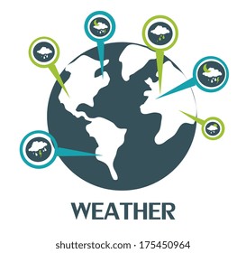 weather design over  white background vector illustration 