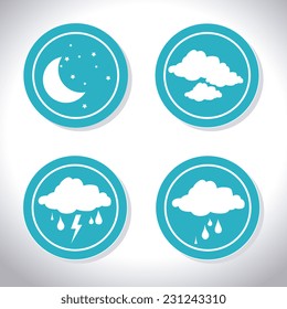 Weather design over white background,vector illustration