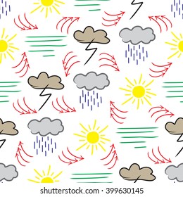 Weather doodle color