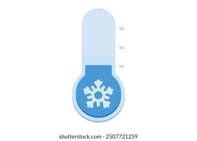 Weather Element Flat Sticker Design